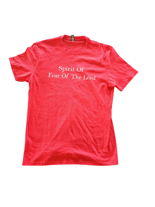 Spirit Of Fear Of The Lord  T-shirt
